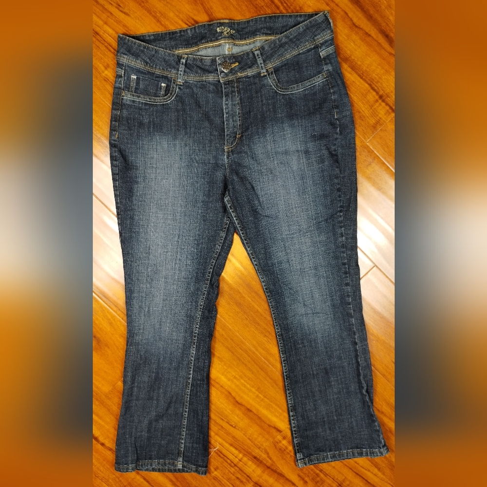 Lee Riders Bootcut Cotton Denim Jeans Inseam 27"